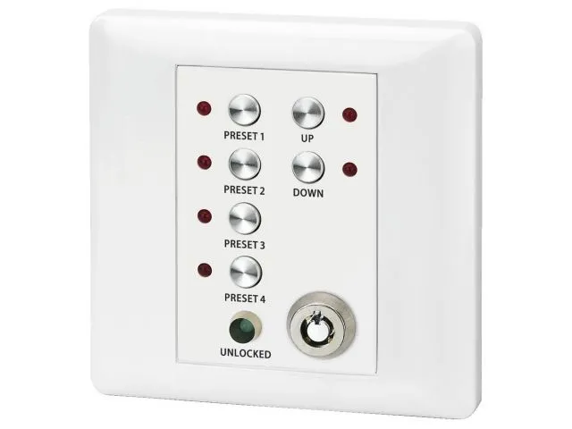 Nástenné diaľkové ovládanie Monacor DRM-880WP (1)