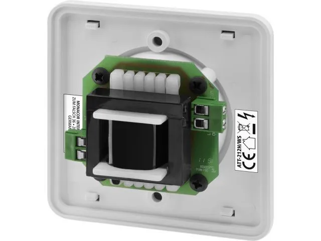 Nástenné ovládanie hlasitosti PA Monacor ATT-212H/WS, 12 W (2)