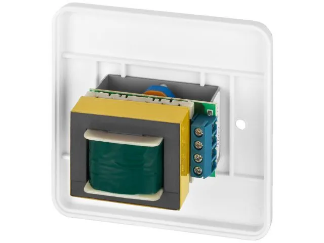 Nástenné ovládače hlasitosti PA Monacor ATT-250/WS, 50 W (2)