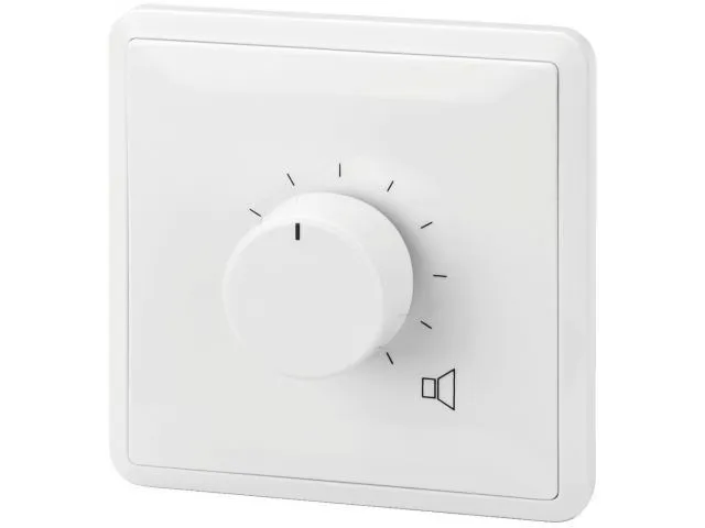 Nástenné ovládače hlasitosti PA s núdzovým relé 24 V Monacor ATT-3100PEU, 100 W (1)