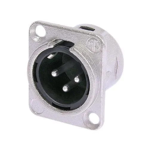 XLR zástrčka Neutrik NC3MDL-1 (1)