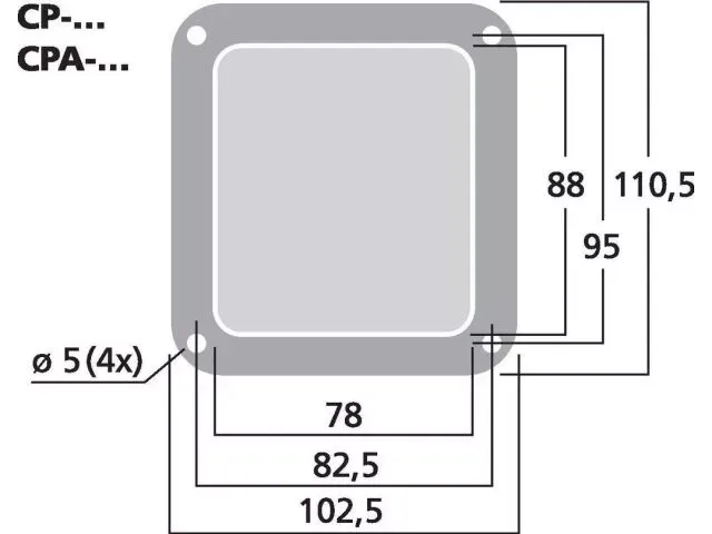 PA terminál Monacor CP-1/SW (2)