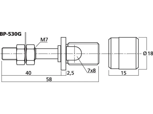 Pár high-end pólových svoriek reproduktorov MONACOR BP-530G (2)