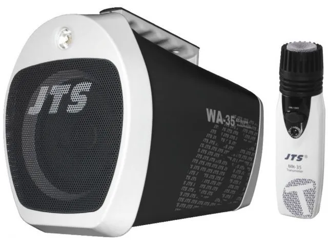 Prenosný MP3 FM zosilňovač s bezdrôtovým mikrofónom JTS WA-35 (1)