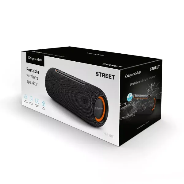 Prenosný reproduktor Bluetooth Krüger&Matz Street čierny (10)