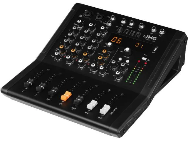 Profesionálny audio mixážny pult Monacor MXR-40PRO,4-kanálový (1)