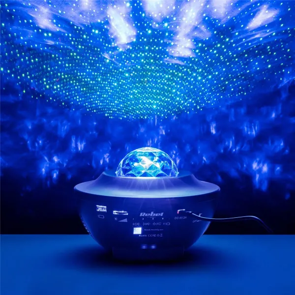 Projektor LED s reproduktorom Rebel (7)
