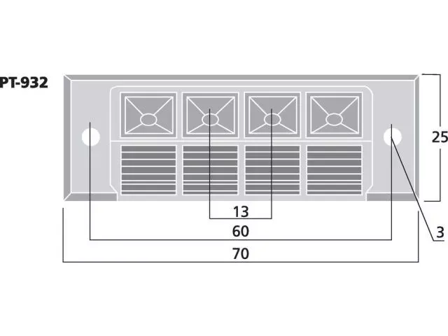 Pružinová reproduktorová svorka Monacor PT-932, 4 pólová (2)