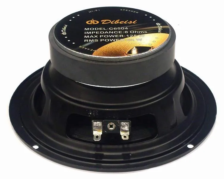 Basový reproduktor Dibeisi DBS C6504-8, 125 W, 8 Ohm (2)