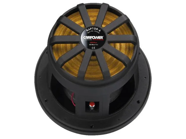 Reproduktor pre subwoofer - Carpower RAPTOR-6, 100 W, 4 Ohm (8)