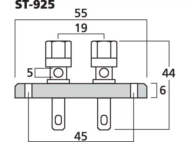 Reproduktorový terminál Monacor ST-925 (2)