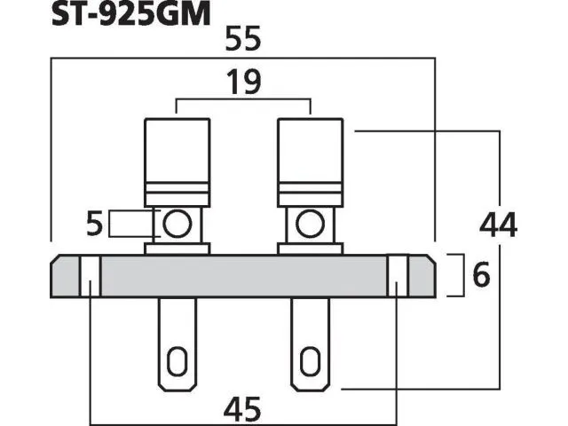 Reproduktorový terminál MONACOR ST-925GM (2)