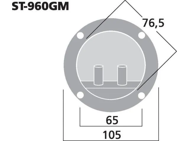 Reproduktorový terminál MONACOR ST-960GM (2)