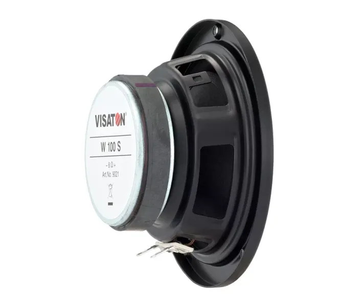 Stredobasový reproduktor VISATON W 100 S/4, 30 W, 4 Ohm (3)