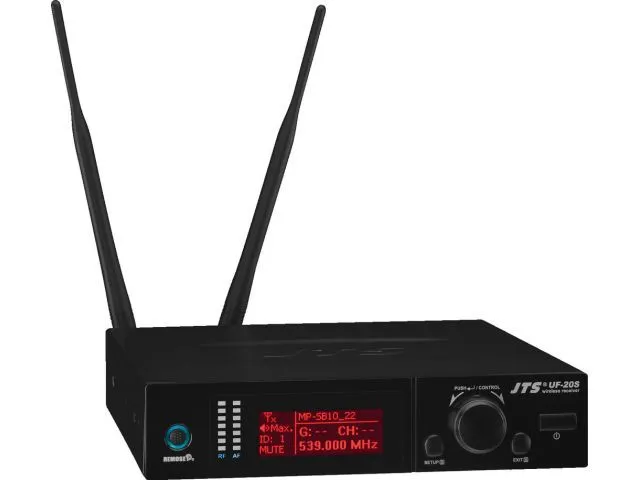 Širokopásmový true diverzitný UHF PLL prijímač JTS UF-20S/5 (1)