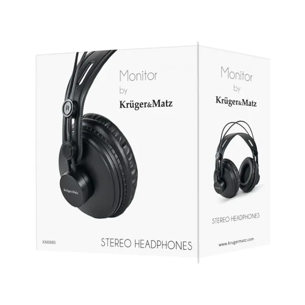 Slúchadlá Krűger&Matz KM0885 náhlavné, model Monitor (4)