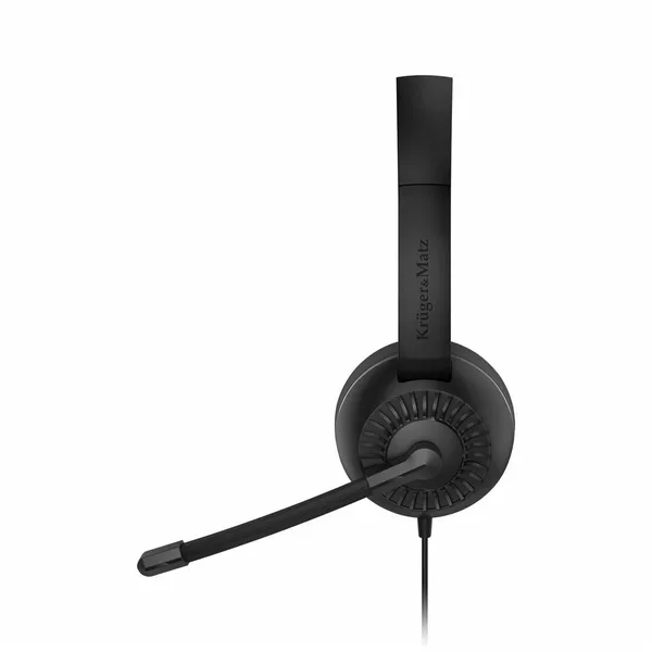 Slúchadlá s mikrofónom USB Krüger&Matz P3 Jack + USB (4)
