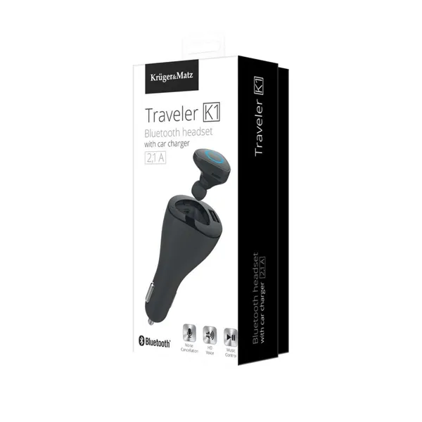 Slúchadlo bluetooth Krűger&Matz Travler K1 (7)