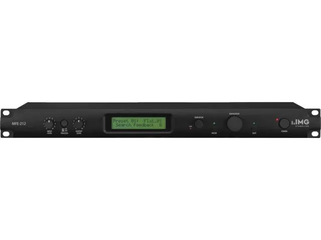 Stereo ovládač spätnej väzby DSP Monacor MFE-212 (1)