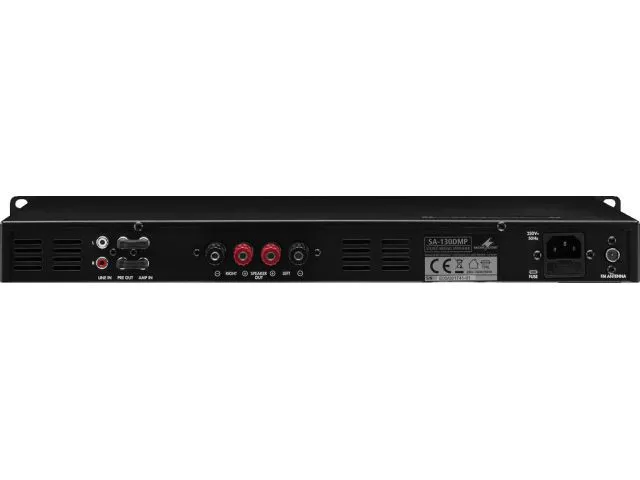 Stereo zosilňovač Monacor SA-130DMP, 140 W (2)