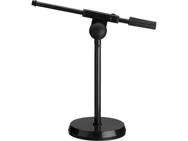 Stojan na mikrofón stolný / stojan na podlahu Monacor MS-100/SW (1)