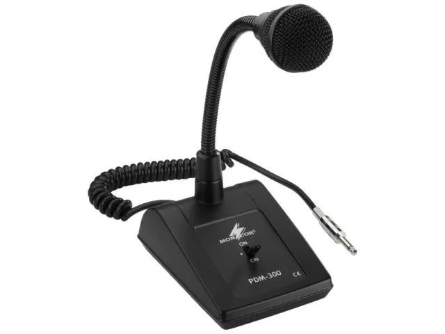 PA stolný mikrofón Monacor PDM-300 (1)