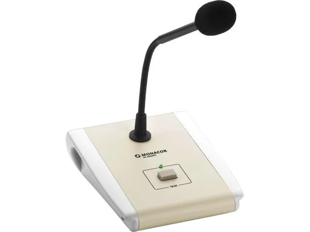 Stolný mikrofón PA (push-to-talk) Monacor PA-4000PTT (1)