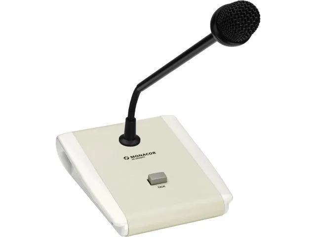 Stolný mikrofón PA (push-to-talk) Monacor PA-5000PTT (1)