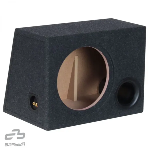 Subwooferový box do auta BASSER B1250 BLACK, 50l (1)