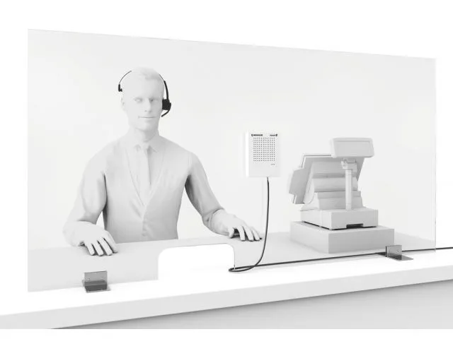 Systém interkomu MONACOR TALKSAFE-1, Bluetooth, s 1 systémovou mikrofónovou stanicou a 1 náhlavnou súpravou (6)