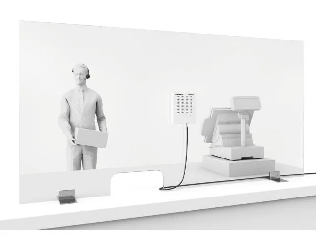 Systém interkomu MONACOR TALKSAFE-1, Bluetooth, s 1 systémovou mikrofónovou stanicou a 1 náhlavnou súpravou (7)