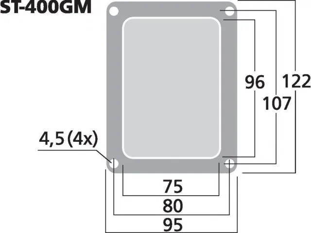 Terminál dvojvodičového zapojenia MONACOR ST-400GM (2)