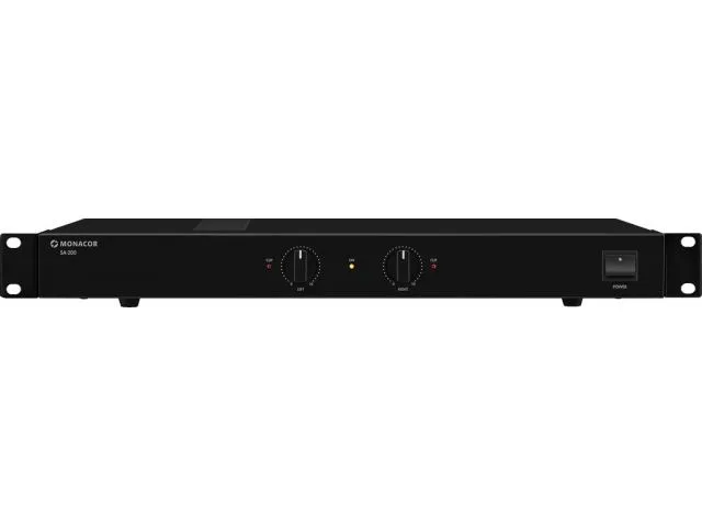 Univerzálny stereo zosilňovač Monacor SA-200, 100 W (1)
