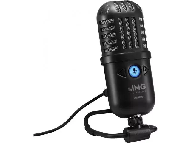 USB malý membránový kondenzátorový mikrofón IMG TRAVELX-1 (1)