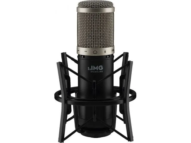 Veľký membránový kondenzátorový mikrofón Monacor ECMS-90 (4)