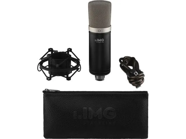 Veľký membránový kondenzátorový mikrofón USB Monacor ECMS-50USB (2)