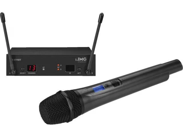 Viacfrekvenčný mikrofónny systém Monacor TXS-611SET, 863 - 865 MHz (2)