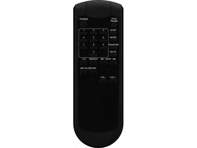 Vkladací modul kompaktného prehrávača MP3 Monacor DMP-102 (3)