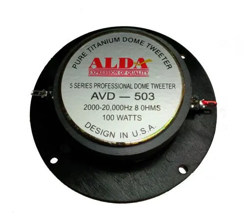 Výškový reproduktor ALDA AVD503, 100 W, 8 Ohm (2)