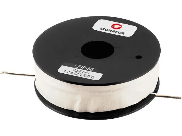 Vzduchová cievka MONACOR LSIP-56, 0.56 mH, Ø 1.2 mm (1)
