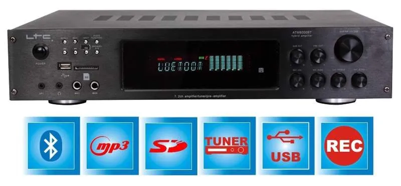 Zosilňovač LTC audio ATM8000BT (1)