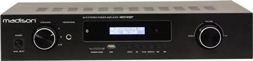 Zosilňovač Madison MAD1400BT-BK (1)