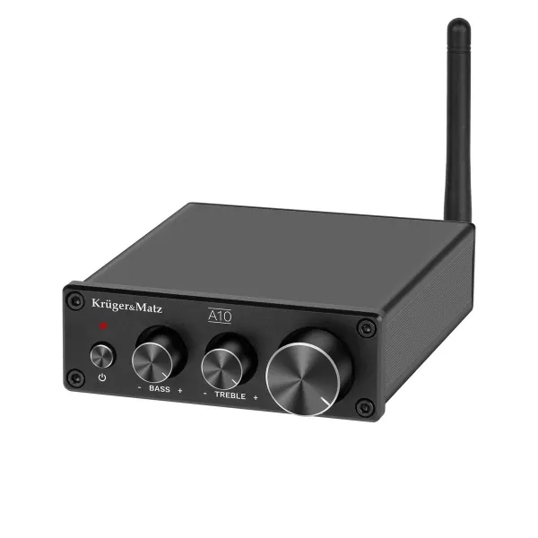 Zosilňovač stereo Krüger&Matz model A10 2x50W (1)