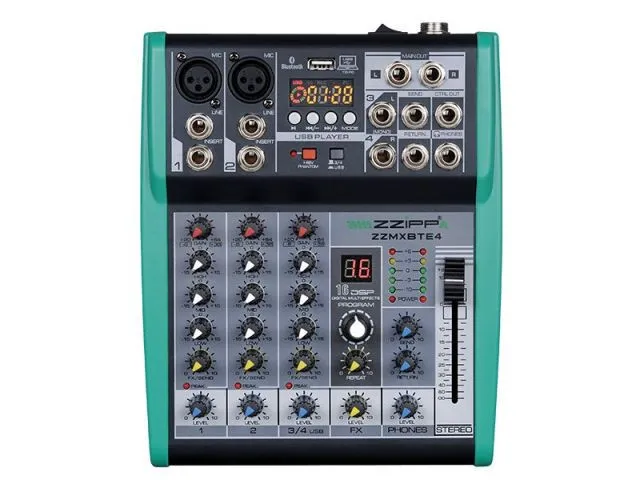 ZZMXBTE4, 4-kanálový audio mixpult (2)